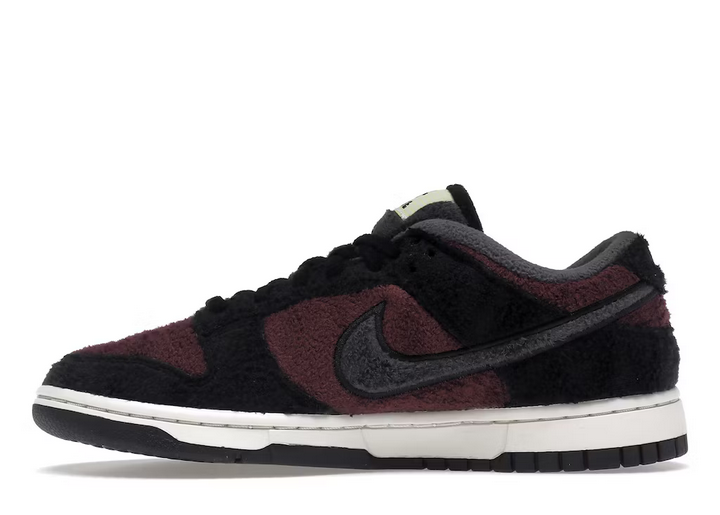 NIKE DUNK LOW FLEECE PACK BURGUNDY CRUSH