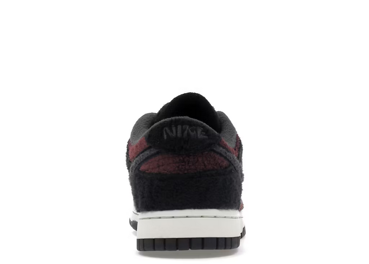 NIKE DUNK LOW FLEECE PACK BURGUNDY CRUSH