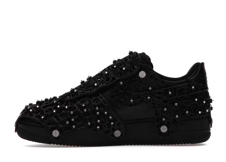 NIKE AIR FORCE 1 SWAROVSKIS CRYSTALS BLACK