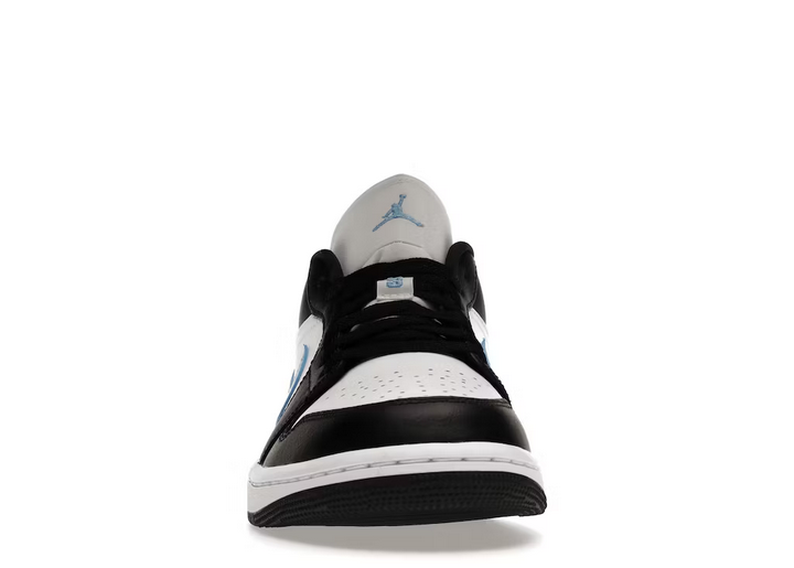 JORDAN 1 LOW BLACK UNIVERSITY BLUE WHITE