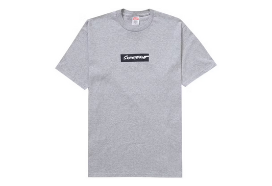 SUPREME FUTURA BOX LOGO TEE GREY