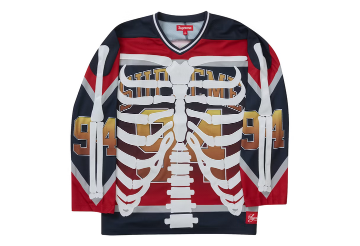 SUPREME BONES HOCKEY JERSEY MULTICOLOR