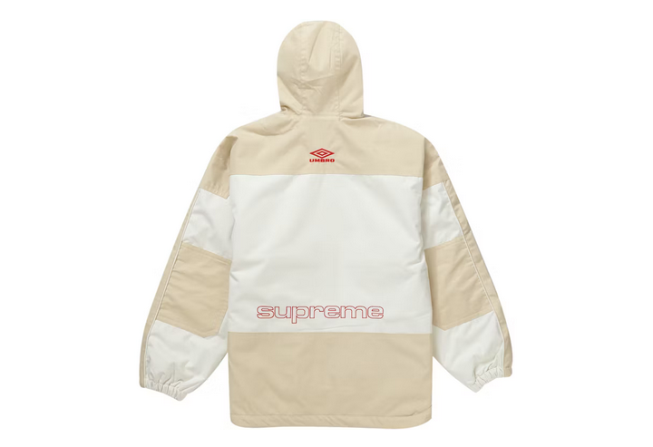 SUPREME X UMBRO HOODED ANORAK WHITE