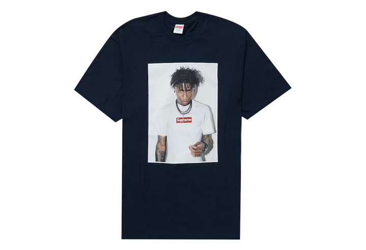 SUPREME NBA YOUNGBOY TEE NAVY