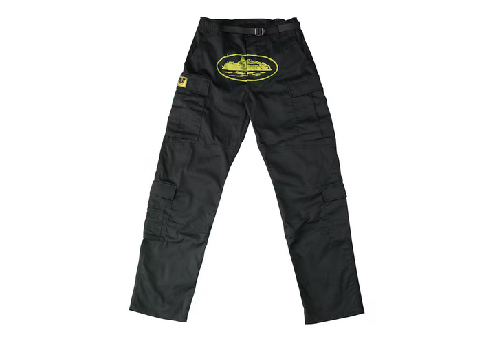 CORTEIZ GUERILLAZ CARGOS BLACK YELLOW