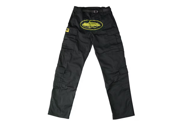 CORTEIZ GUERILLAZ CARGOS BLACK YELLOW