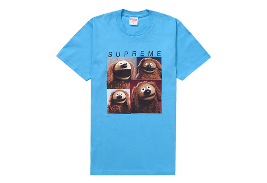 SUPREME ROWLF TEE BRIGHT BLUE