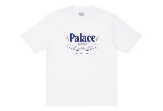 PALACE PALLISSIMO T-SHIRT WHITE