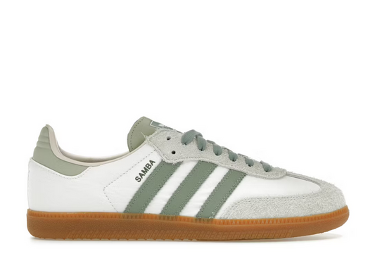 ADIDAS SAMBA SILVER GREEN PUTTY MAUVE