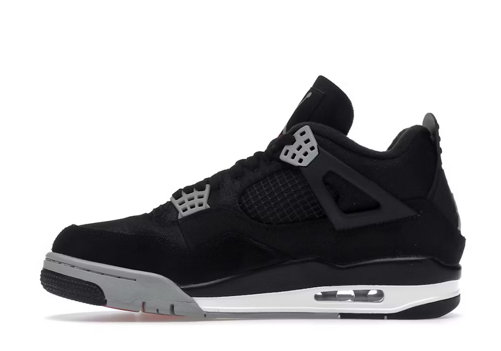 JORDAN 4 RETRO SE BLACK CANVAS