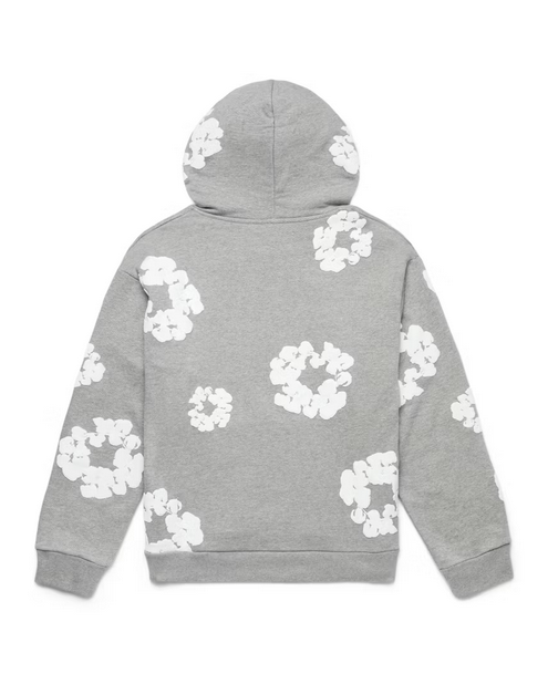 DENIM TEARS THE COTTON WREATH HOODIE GREY