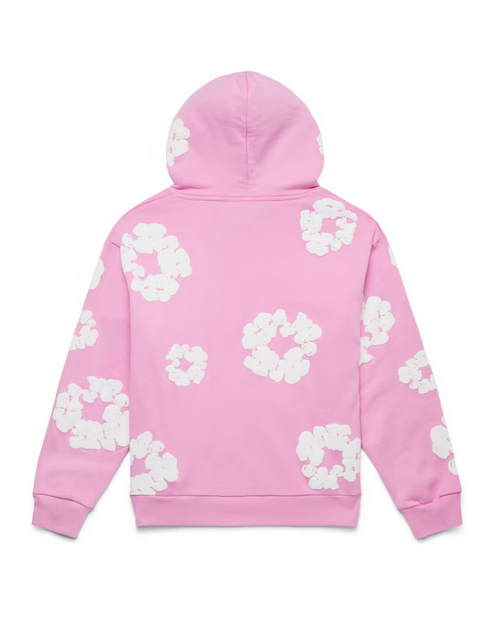 DENIM TEARS THE COTTON WREATH HOODIE PINK