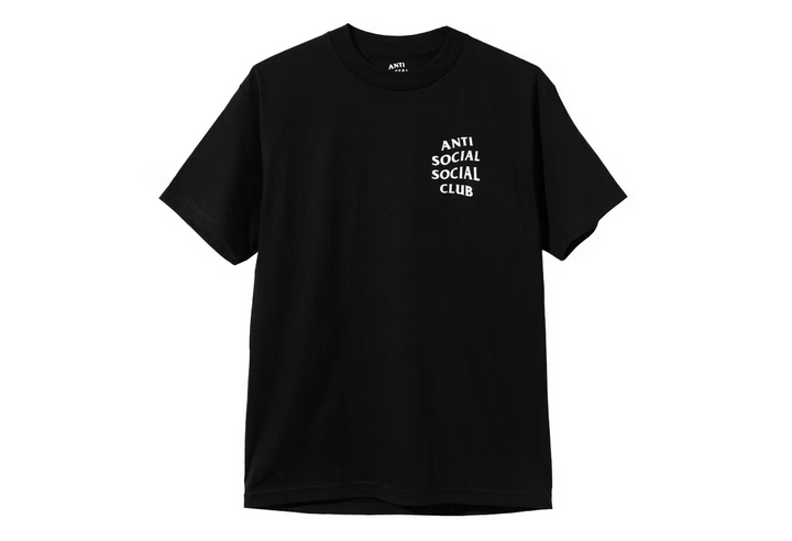 ANTI SOCIAL SOCIAL CLUB LOGO 2 TEE BLACK