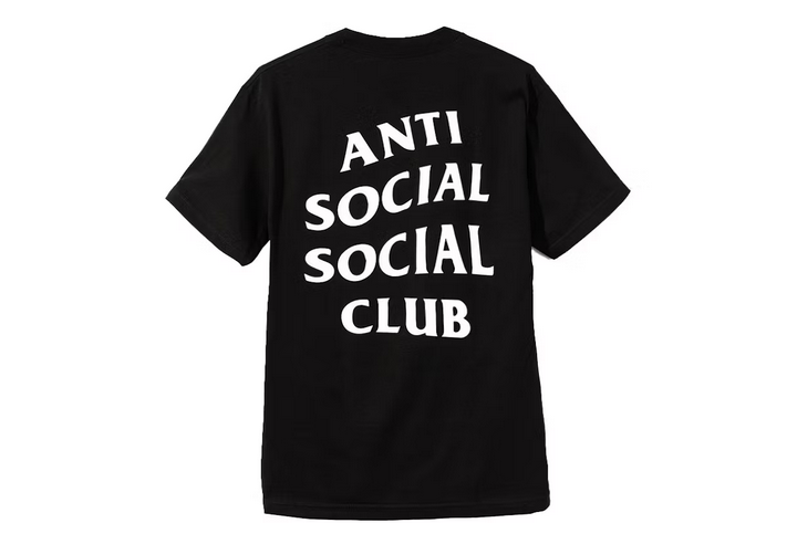 ANTI SOCIAL SOCIAL CLUB LOGO 2 TEE BLACK