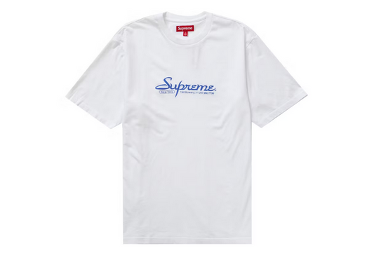 SUPREME CONTACT TEE WHITE