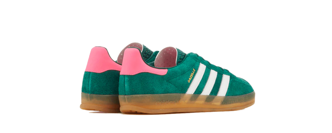 ADIDAS GAZELLE INDOOR GREEN LUCID PINK