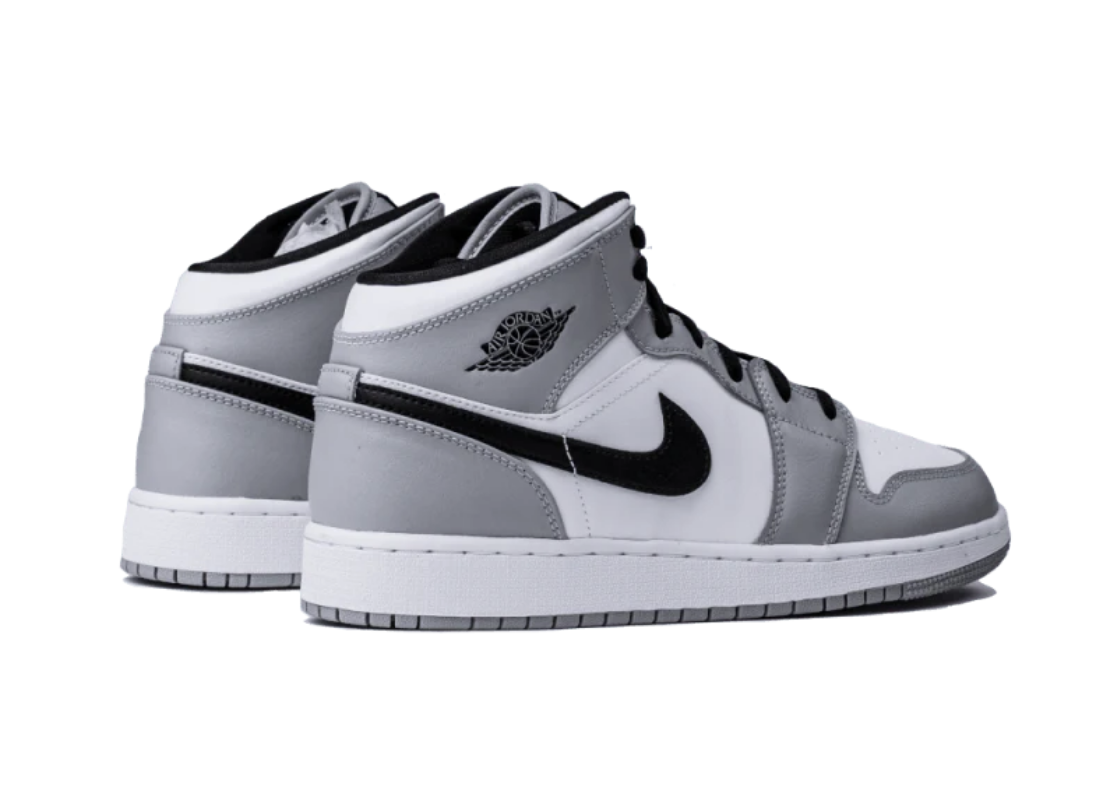 JORDAN 1 MID LIGHT SMOKE GREY