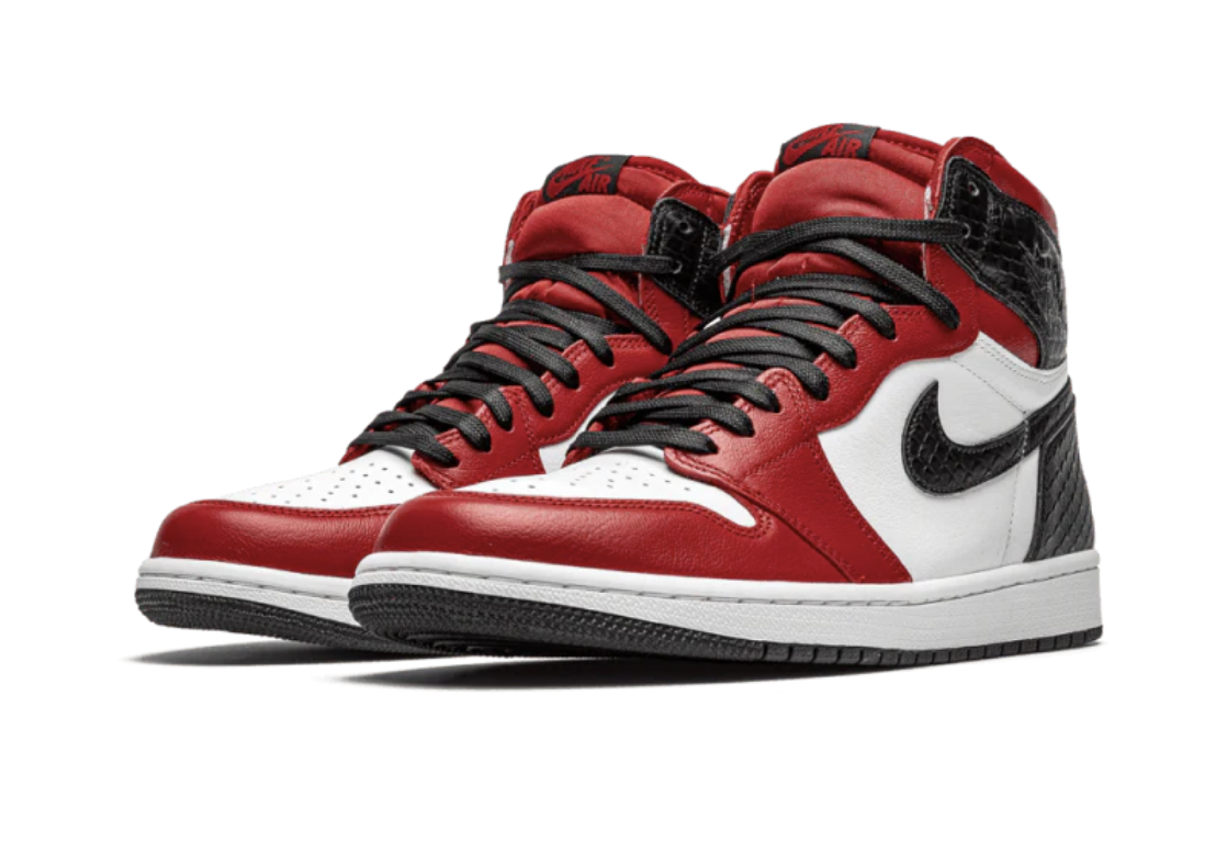 JORDAN 1 RETRO HIGH SATIN SNAKE CHICAGO