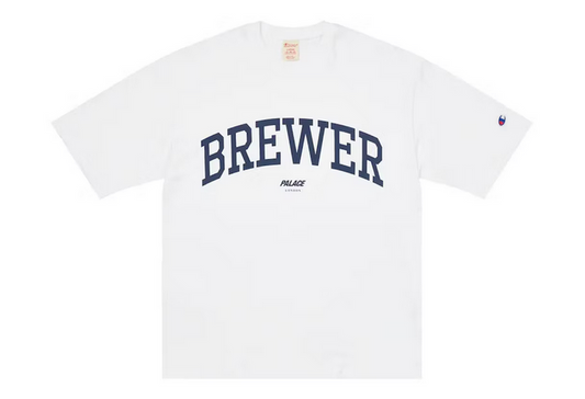 PALACE X CHAMPION TEE LONDON WHITE