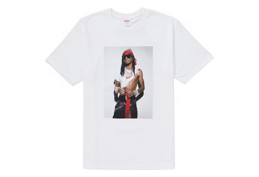 SUPREME PLAYBOI CARTI TEE WHITE