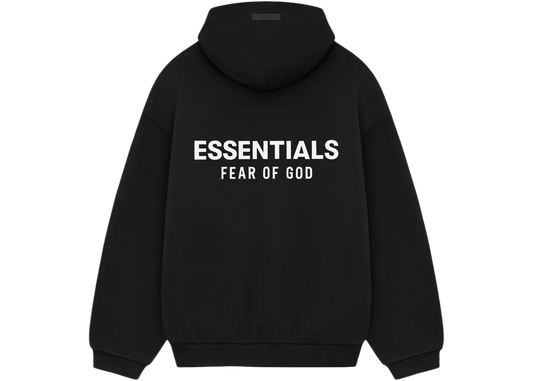 FEAR OF GOD ESSENTIALS HOODIE BLACK