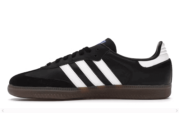 ADIDAS SAMBA BLACK WHITE - Cherrykicks