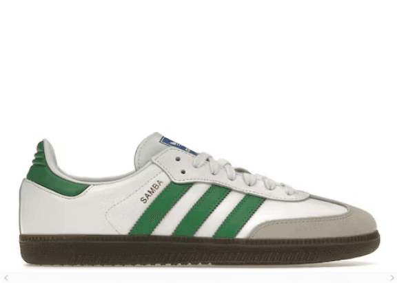 ADIDAS SAMBA WHITE GREEN - Cherrykicks