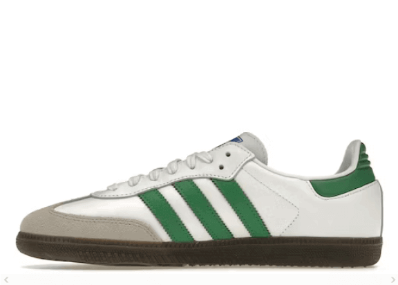 ADIDAS SAMBA WHITE GREEN - Cherrykicks