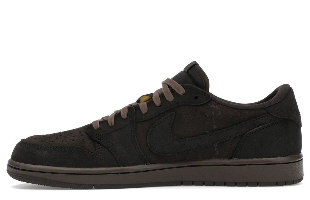 JORDAN 1 LOW TRAVIS SCOTT VELVET BROWN