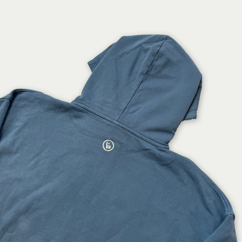 BUCHAN ESSENTIAL HOODIE BLUE