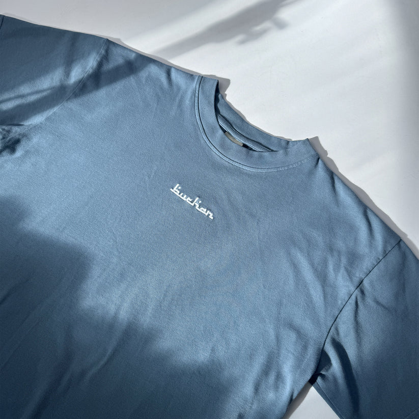 THE BUCHAN T-SHIRT BLUE