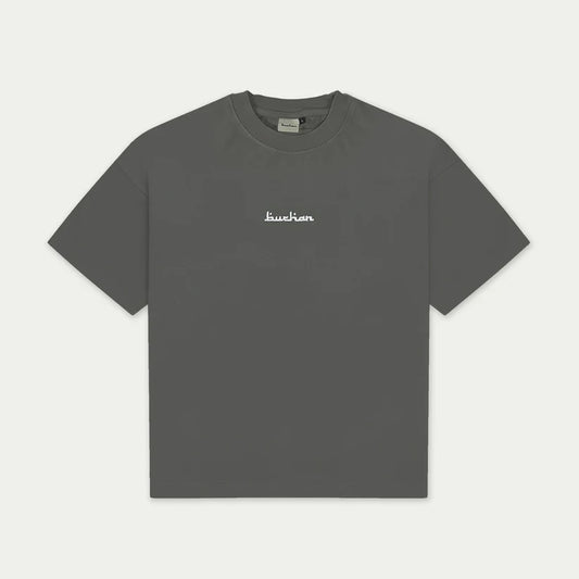 THE BUCHAN T-SHIRT DARK GREY