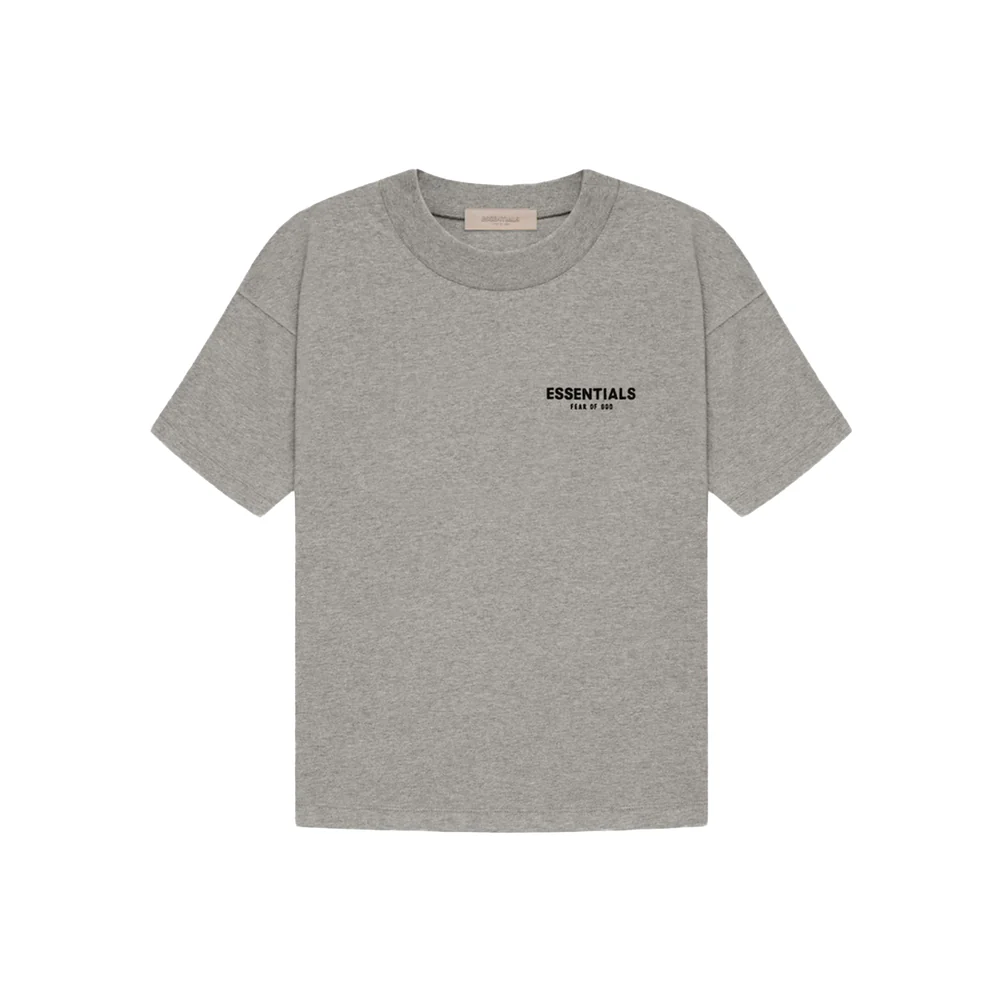 FEAR OF GOD ESSENTIALS DARK OATMEAL T-SHIRT