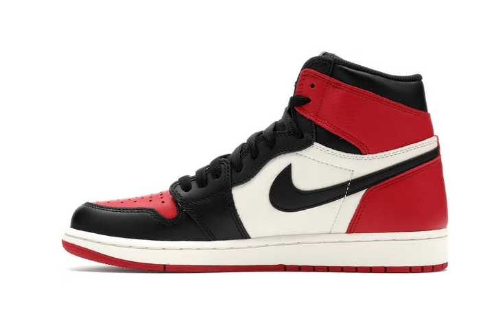 JORDAN 1 HIGH BRED TOE - Cherrykicks