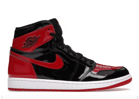 JORDAN 1 HIGH PATENT BRED - Cherrykicks