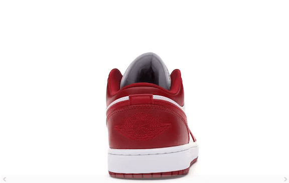 JORDAN 1 LOW GYM RED WHITE - Cherrykicks