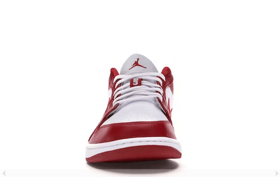 JORDAN 1 LOW GYM RED WHITE - Cherrykicks