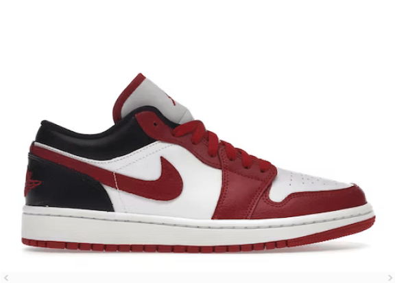 JORDAN 1 LOW REVERSE BLACK TOE - Cherrykicks