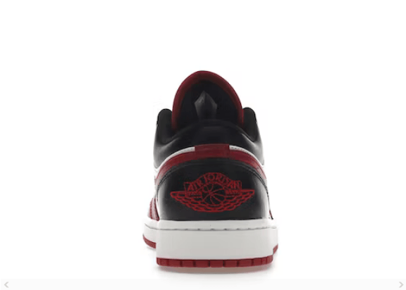 JORDAN 1 LOW REVERSE BLACK TOE - Cherrykicks