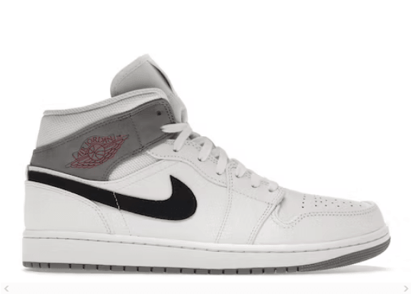 JORDAN 1 MID PARIS WHITE - Cherrykicks