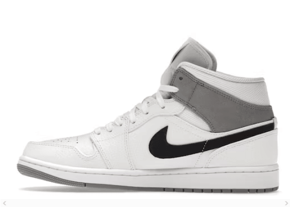 JORDAN 1 MID PARIS WHITE - Cherrykicks