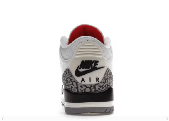 JORDAN 3 RETRO WHITE CEMENT REIMAGINED - Cherrykicks