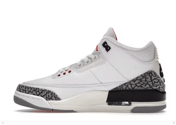 JORDAN 3 RETRO WHITE CEMENT REIMAGINED - Cherrykicks