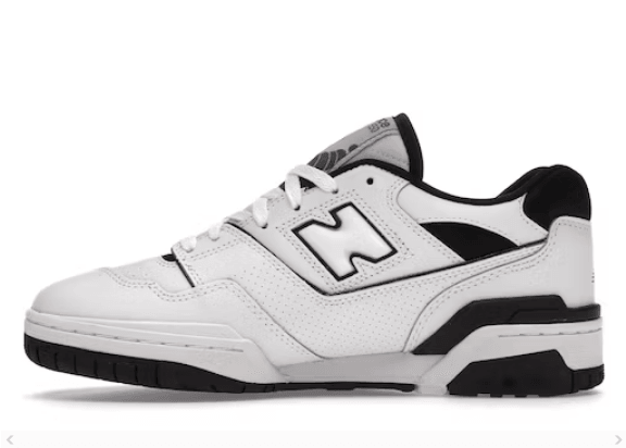 NEW BALANCE 550 WHITE BLACK - Cherrykicks