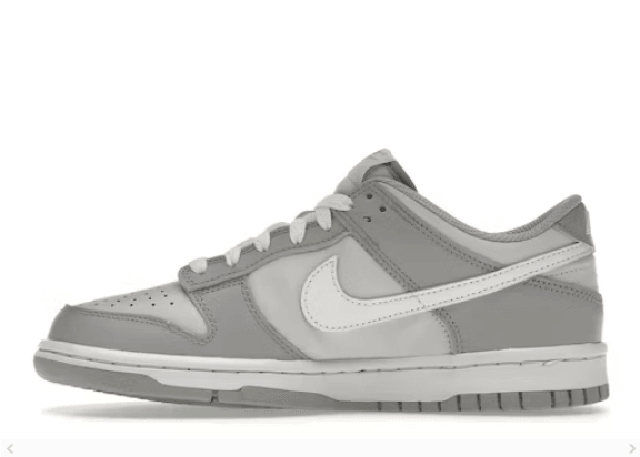 NIKE DUNK LOW TWO TONED GREY - Cherrykicks