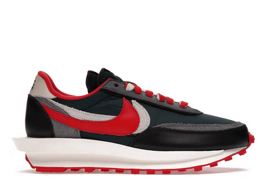 NIKE LD WAFFLESACAI UNDERCOVER SPRUCE RED - Cherrykicks