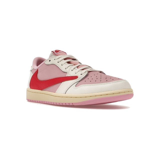 Air Jordan 1 Retro Low OG SP Travis Scott Sail Tropical Pink