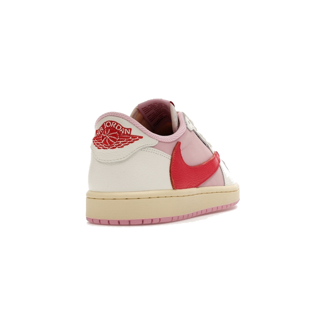 Air Jordan 1 Retro Low OG SP Travis Scott Sail Tropical Pink