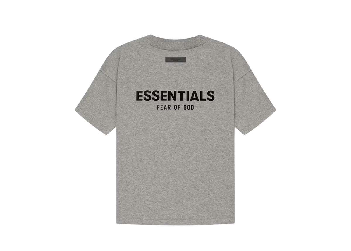 FEAR OF GOD ESSENTIALS DARK OATMEAL T-SHIRT