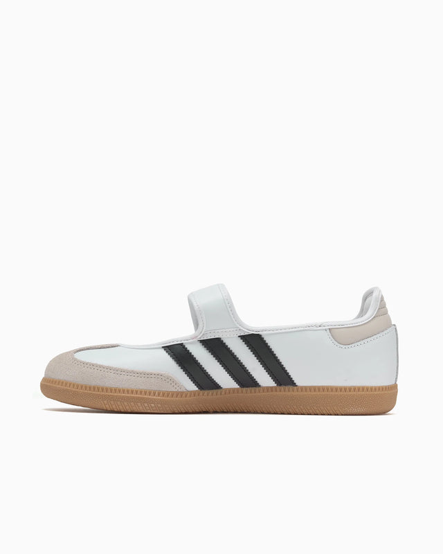 ADIDAS SAMBA JANE WHITE BLACK GUM